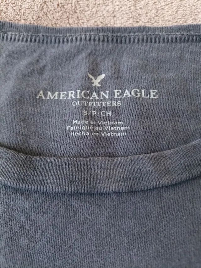 Camiseta masculina importada American Eagle - Foto 4