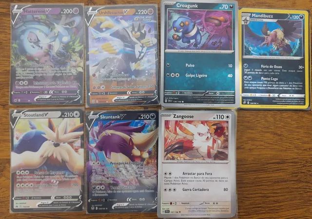 Lote 100 cartas pokémon 