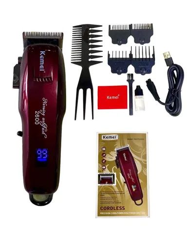 Máquina de Corte Profissional Kemei KM-2600 Com Indicador  - Foto 6