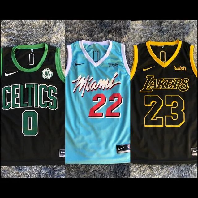 Kit 3 Jerseys de Basquete Dry Fit