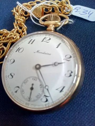 Relógio De Bolso Mondaine, Funcionando perfeitamente  - Foto 2