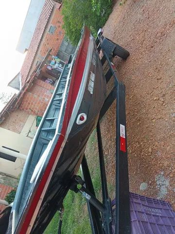 Vendo essa voadeira 6mt com carretinha zera 