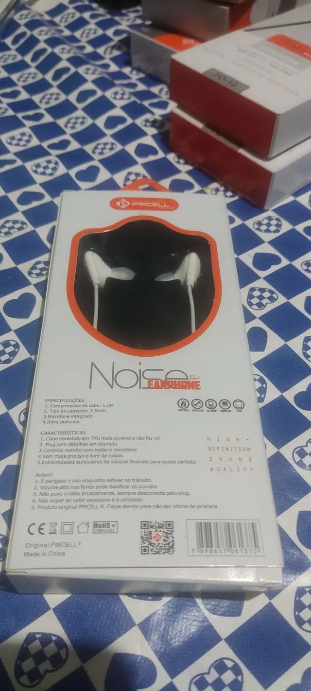 Fone de ouvido com fio  - Foto 4