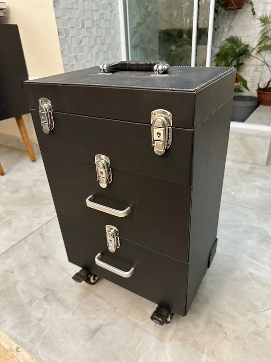 Maleta carrinho manicure 