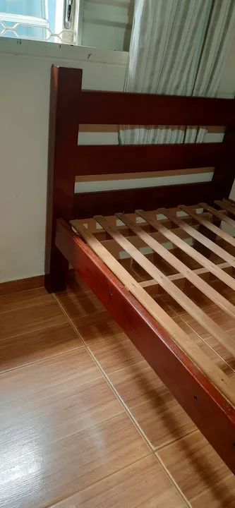 Cama de Solteiro em Madeira Maciça - Foto 4