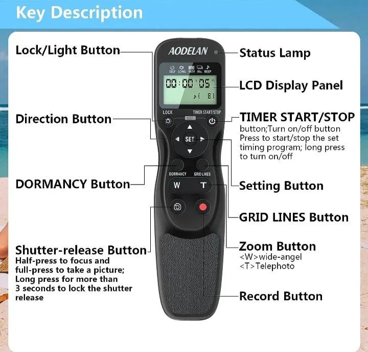 Controle remoto para câmeras e Filmadoras Sony  - Foto 2
