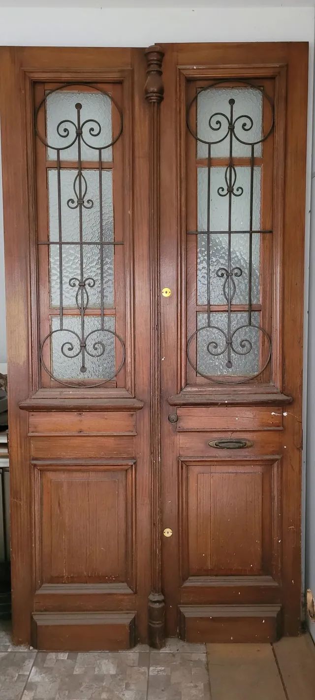 Porta madeira demolição antiga Raridade