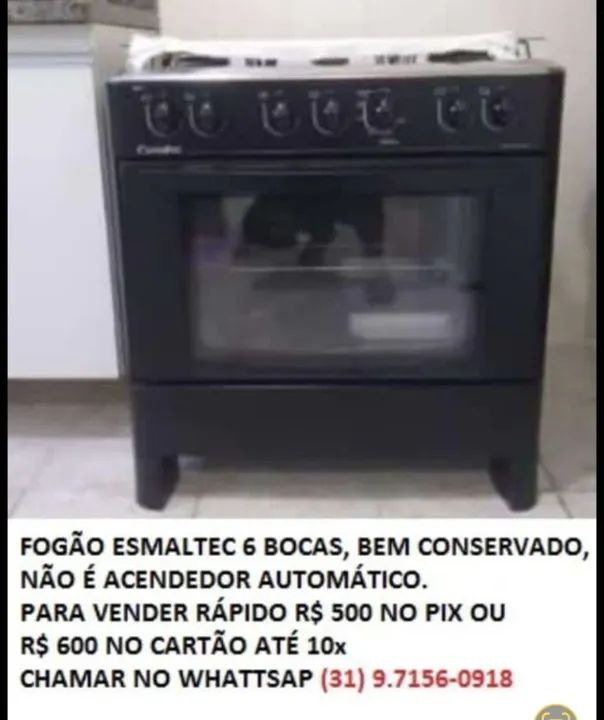 Fogão, geladeira, puf, cama sucumbirá solteiro, frigobar