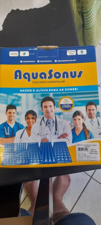 Vendo colchão, caixa de ovo