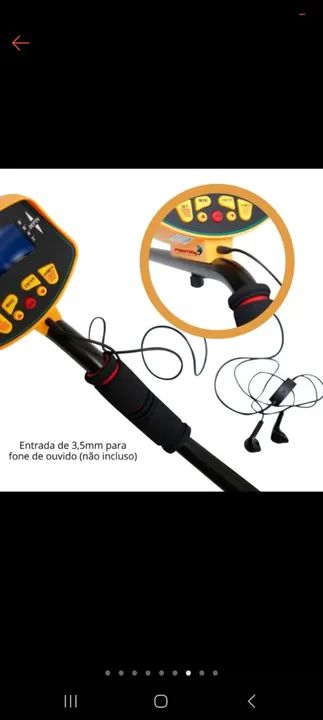 Detector de Metais- Ouro; Prata e Ferro.  - Foto 3