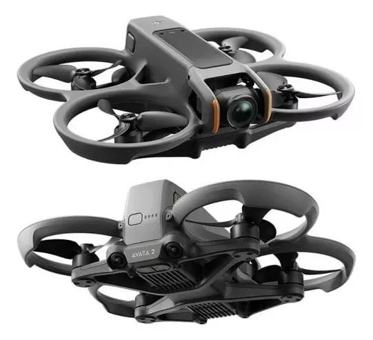 Drone Dji Avata 2 Fly More Combo 3 Baterias Cor Cinza-escuro - Foto 4