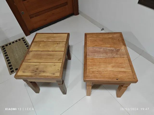 Mesa de centro de madeira - NOVA - Foto 3