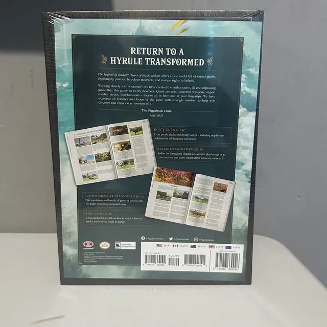Guia Original Completo de The Legend of Zelda Tears of the Kingdon Lacrado - Foto 3