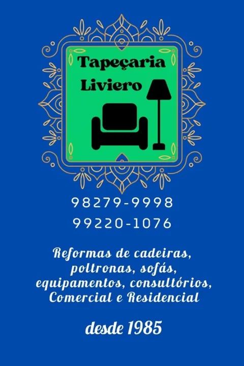 Tapeçaria Poltronas, Cadeiras, Canto alemão e outros - Foto 2