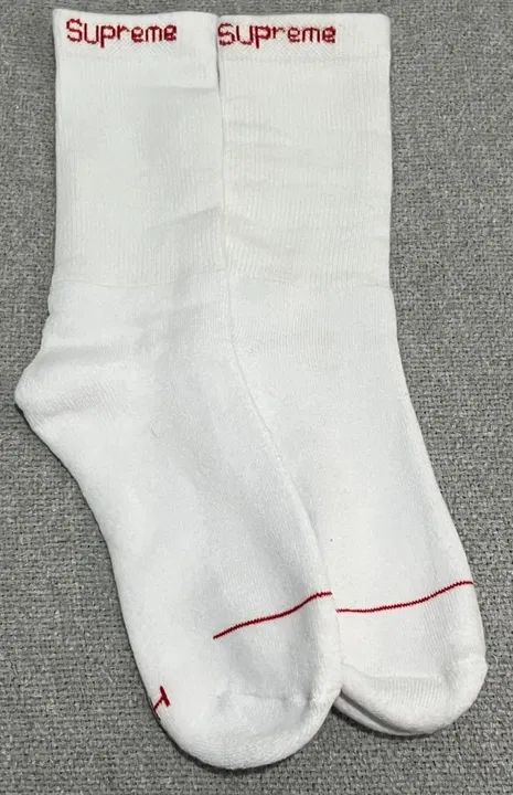Meia Supreme Hanes White 100% Original - Foto 2