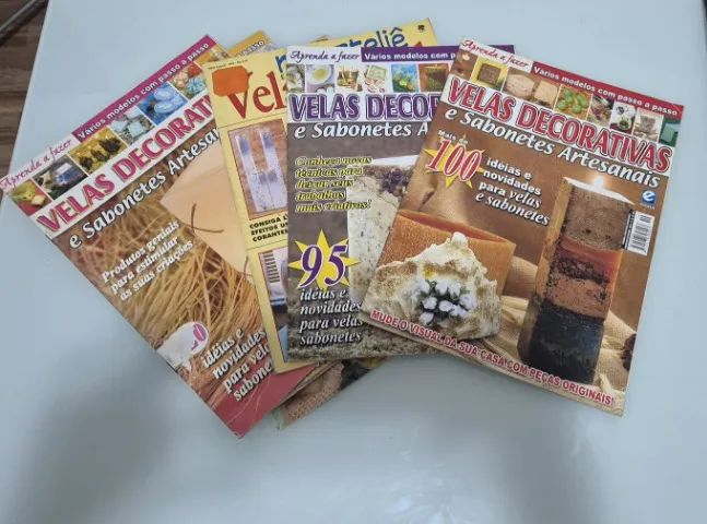 Kit de fôrmas para velas artesanais  - Foto 6