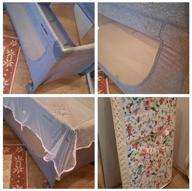 Berço ABC design  + colchão + lençol  - Foto 4