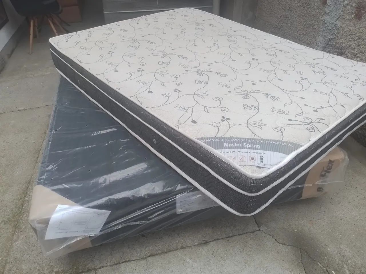 Cama Box Casal colchão de molas ensacadas  - Foto 3