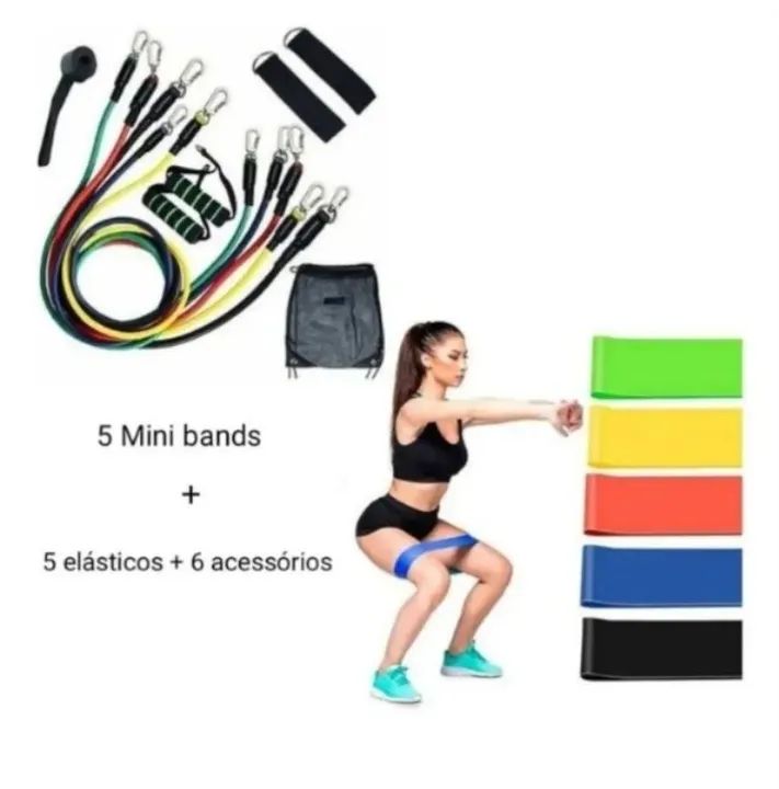 Power Resistence Tube + Mini Bands