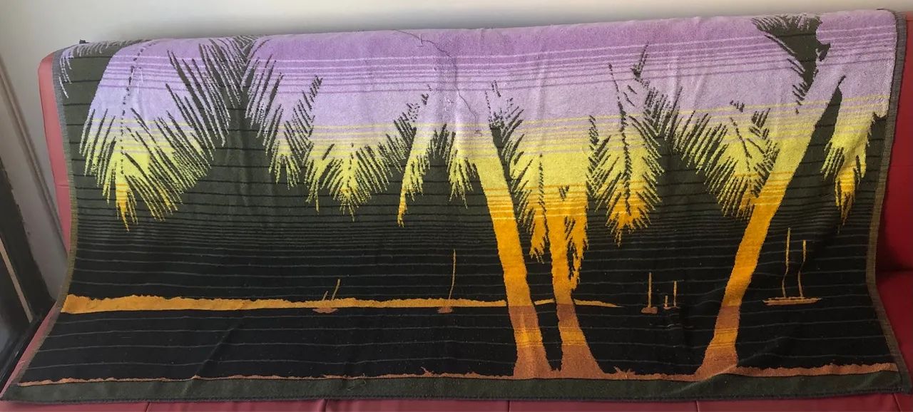 Toalha de praia retrô - Foto 4