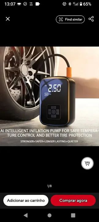 Bomba de enchente de carro de moto - Foto 3