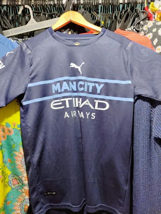 Camisa Manchester City Puma ORIGINAL Terceira camisa da temporada 2021/2022<br>Tamanho M