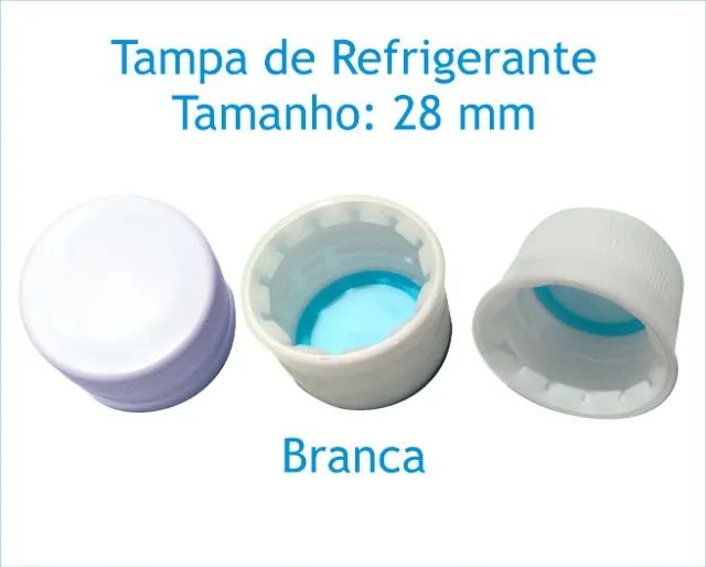 Frascos de 500 ml com Tampa de Refrigerante com Rosca e Lacre - Foto 2