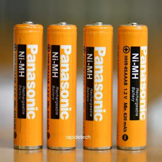 4 Pilhas Aaa Panasonic 1.2v 630 Mah Recarregaveis - Lacrada -Pta Entrega-temos quantidade - Foto 2