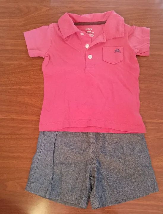 Polo Carter's Bebê 18 meses - Foto 2