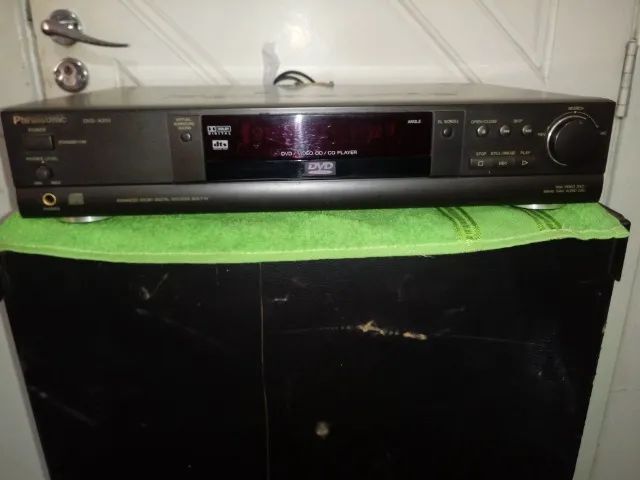Dvd player panasonic (mod; A310) dolby digital (decodificador) 110 wolts