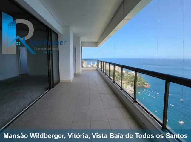Mansão Wildberger, Vitória, Vista Baía de Todos os Santos