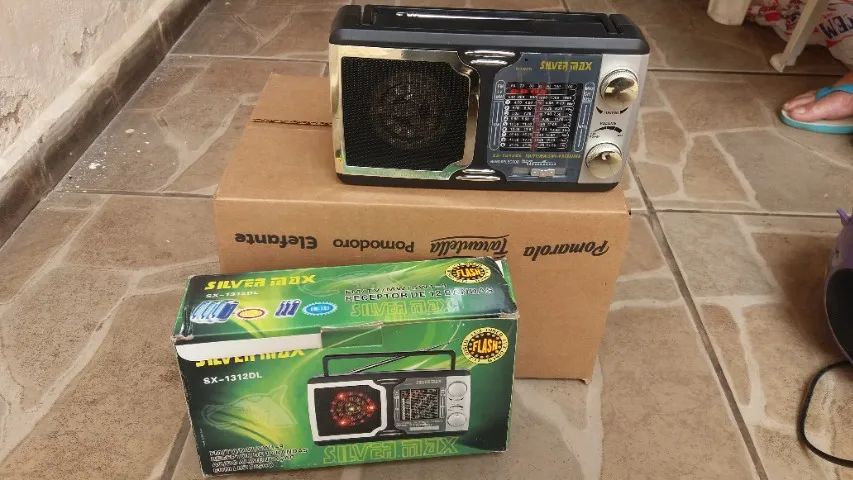 Vendo rádio Silver Max sx 1312dl