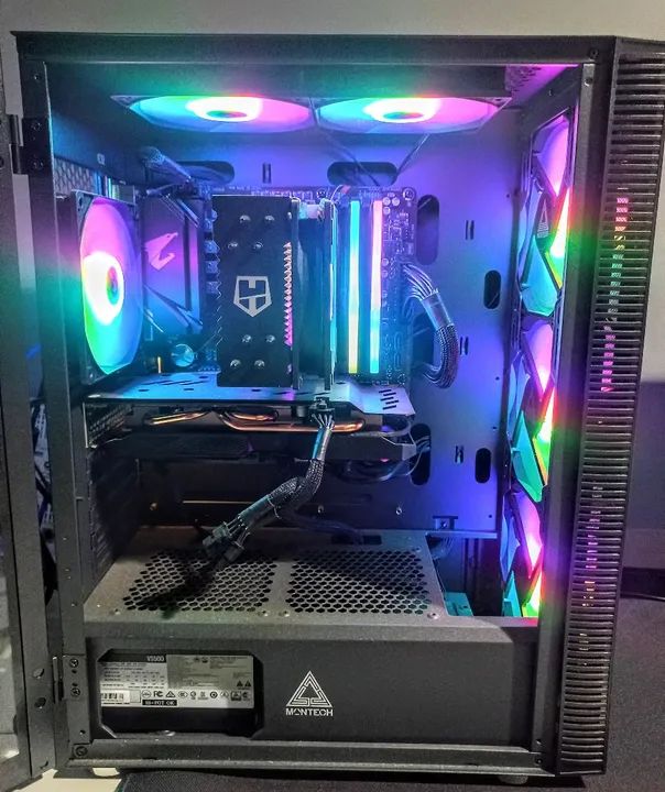 Computador Gamer R5 5600/ RTX 2060 Super, com monitor de BRINDE! - Foto 2