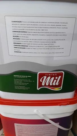 Tinta acrírica interna balde 15Litros  - Foto 2