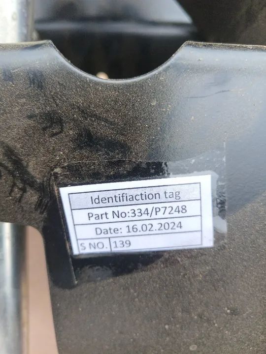 Suporte pedais de freios e coluna de direção JCB p/n 334/P7248 - Foto 4