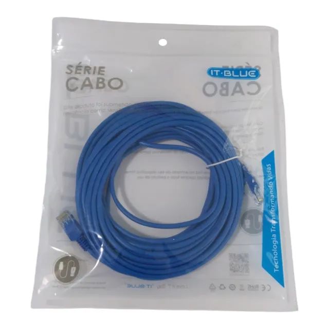 CABO DE REDE 10M IT-BLUE LE 304