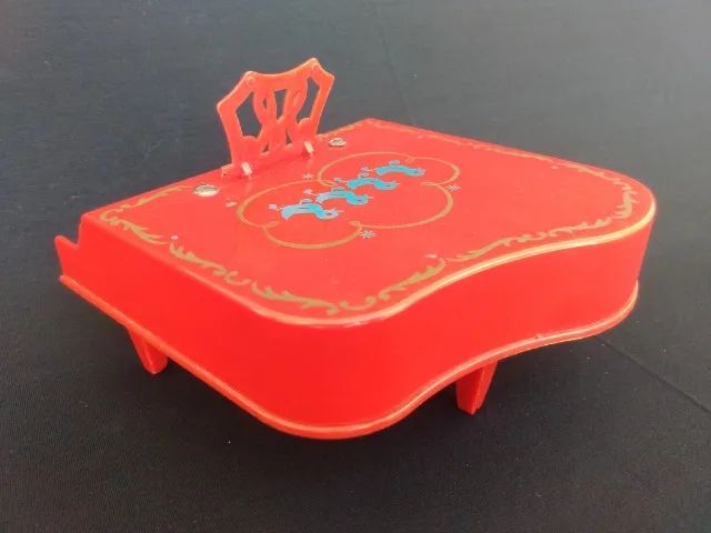 Brinquedo Antigo Mini Piano Raro Da Mattel - Foto 5