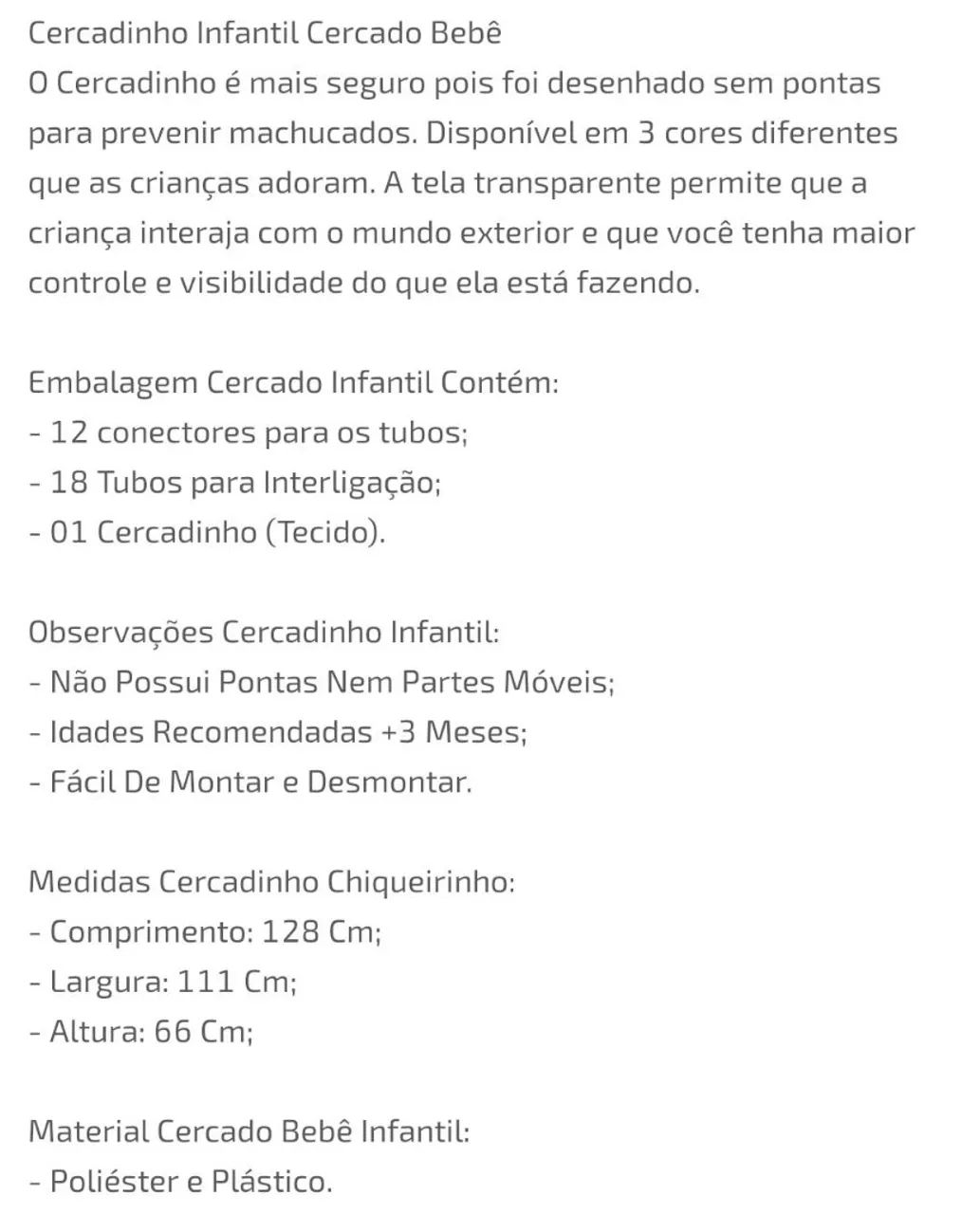Cercadinho infantil 64319597585281123