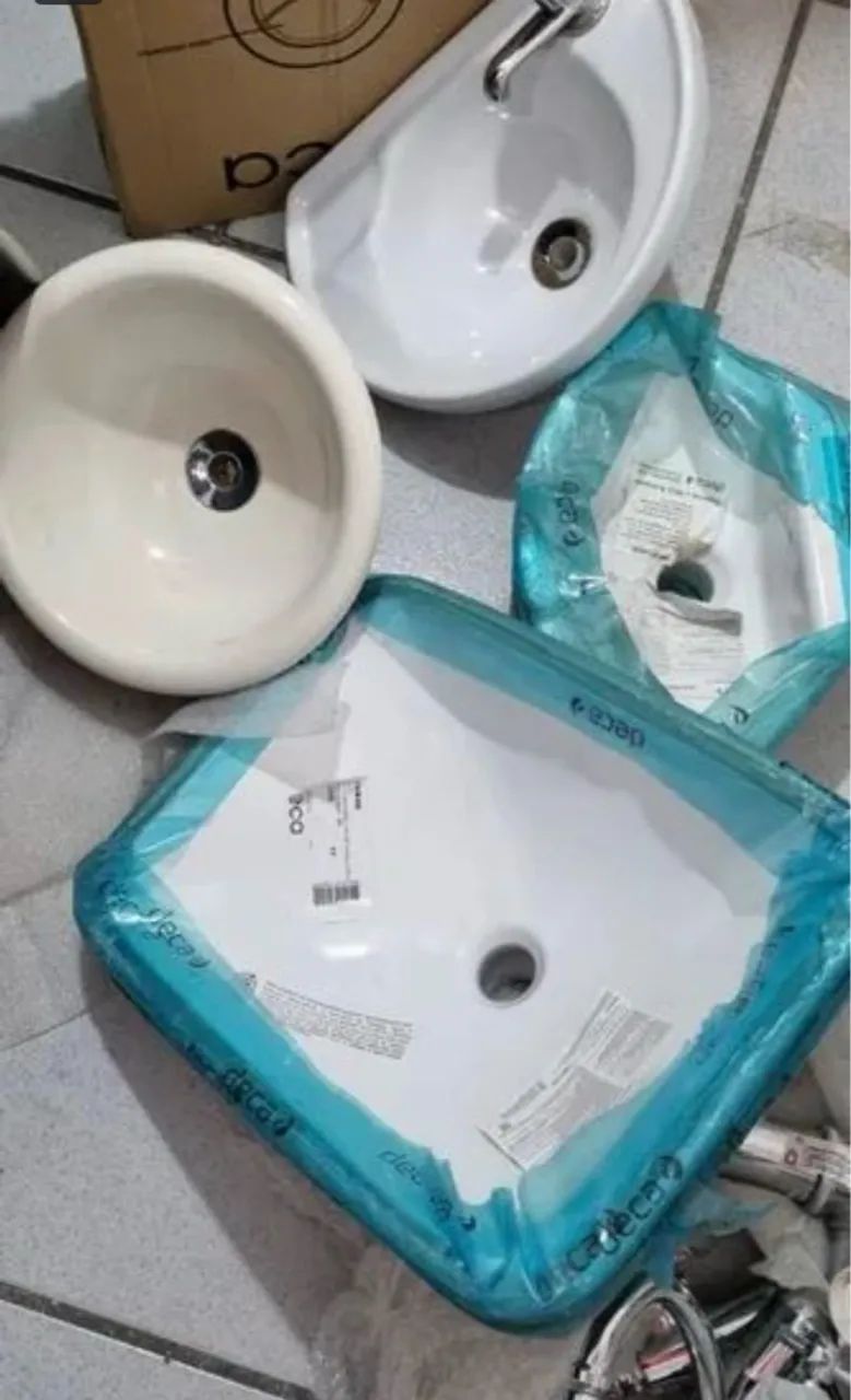 Cubas Deca para pia sobreposta novas - Foto 4