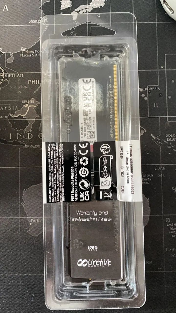 Memória RAM DDR4 16GB 3200 Kingston - Foto 2