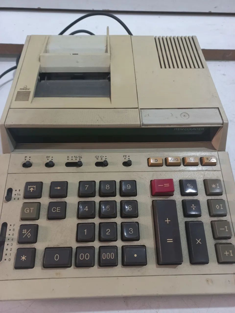 Calculadora  antiga SHARP DCS 4164  - Foto 2