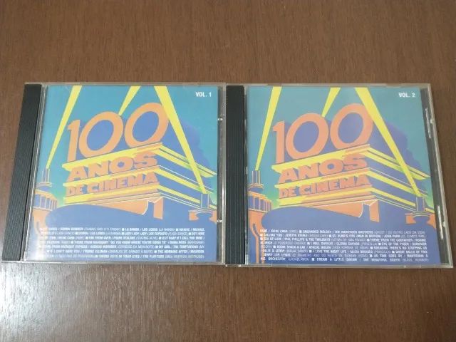 lote 2 cd 100 anos de cimena originais