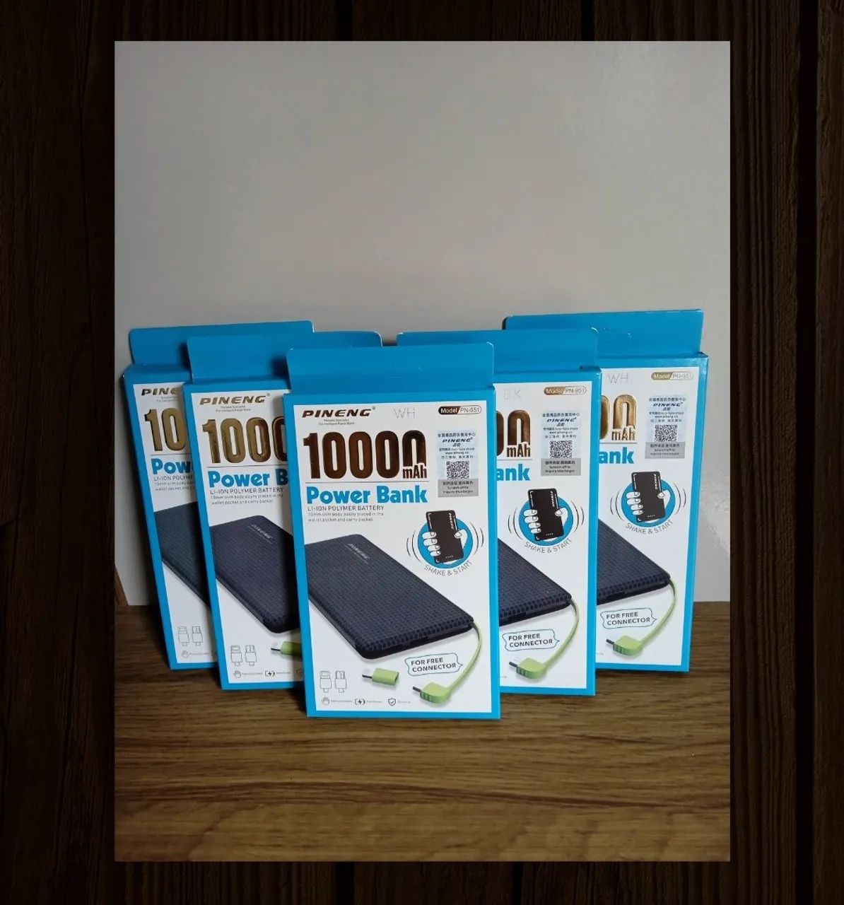 Carregador portátil 10000mhz 