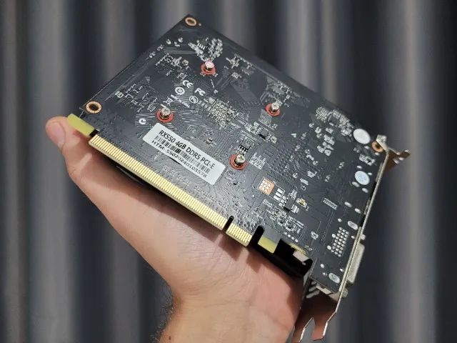 Placa de Vídeo MLLSE RX 550 4GB GDDR5 128 Bit Seminova - Foto 2