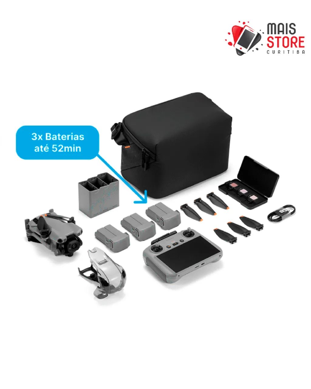 Drone Dji Mini 5 Pro Fly More Combo Plus (Dji RC 2) -Novos-Lacrados