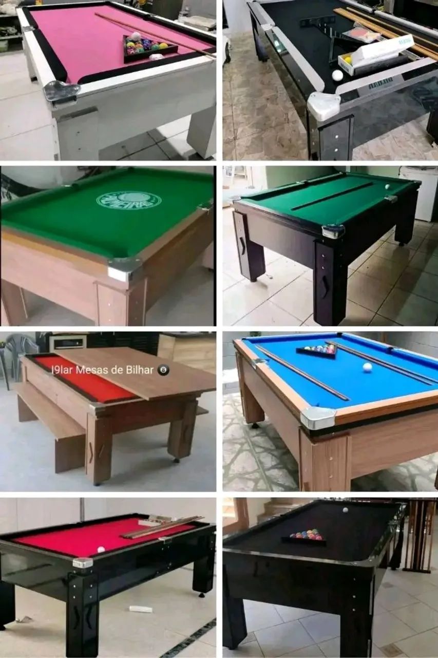 Mesa de bilhar sinuca 
