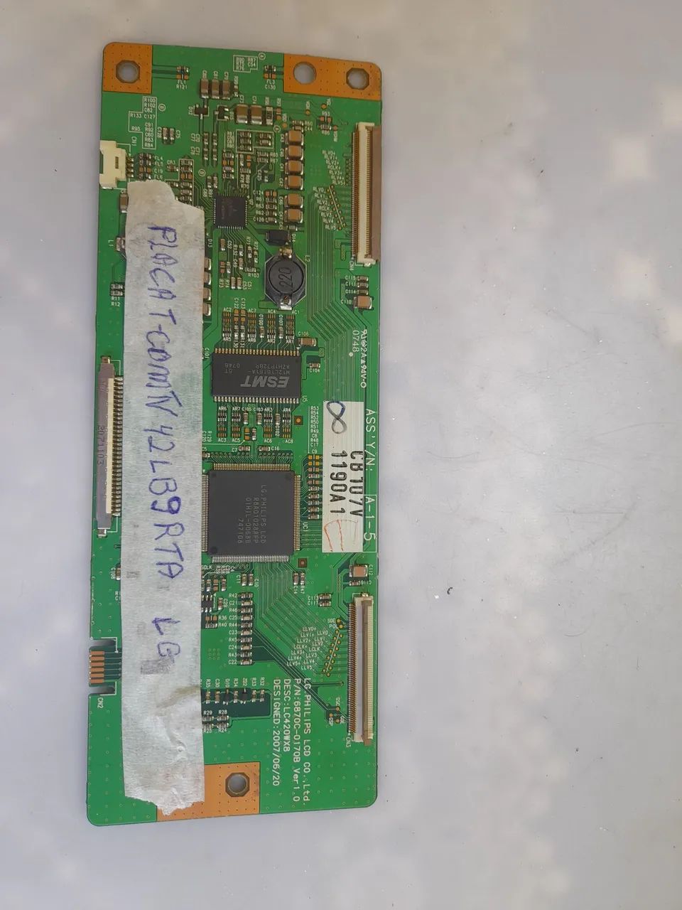 Placa tcom tv LG 42LB9RTA  - Foto 2