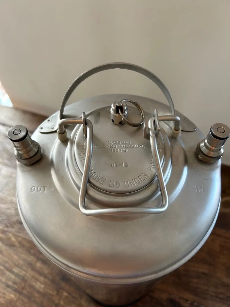 Barril Postmix Brewder 19 L - Usado