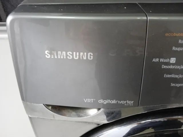 Máquina lava e seca Samsung Inverter em Aço Cinza 100 cm x 68 cm x 70 cm - Foto 3