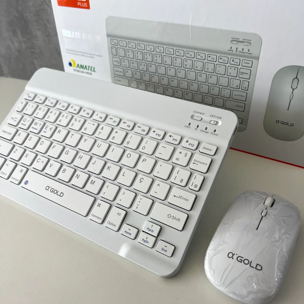 Teclado Com Mouse - Conexão Bluetooth. - Foto 2